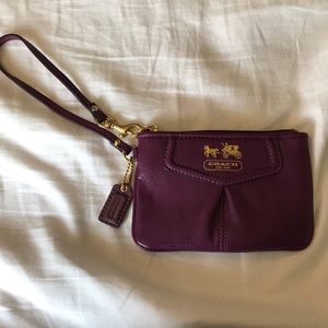 Small Coach wristlet BNWOT